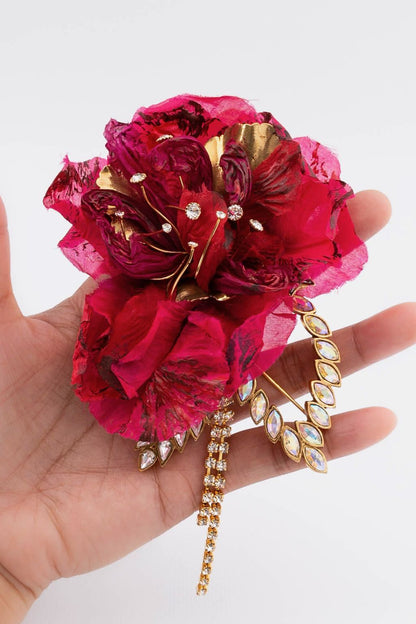 Broche en organza Christian Lacroix