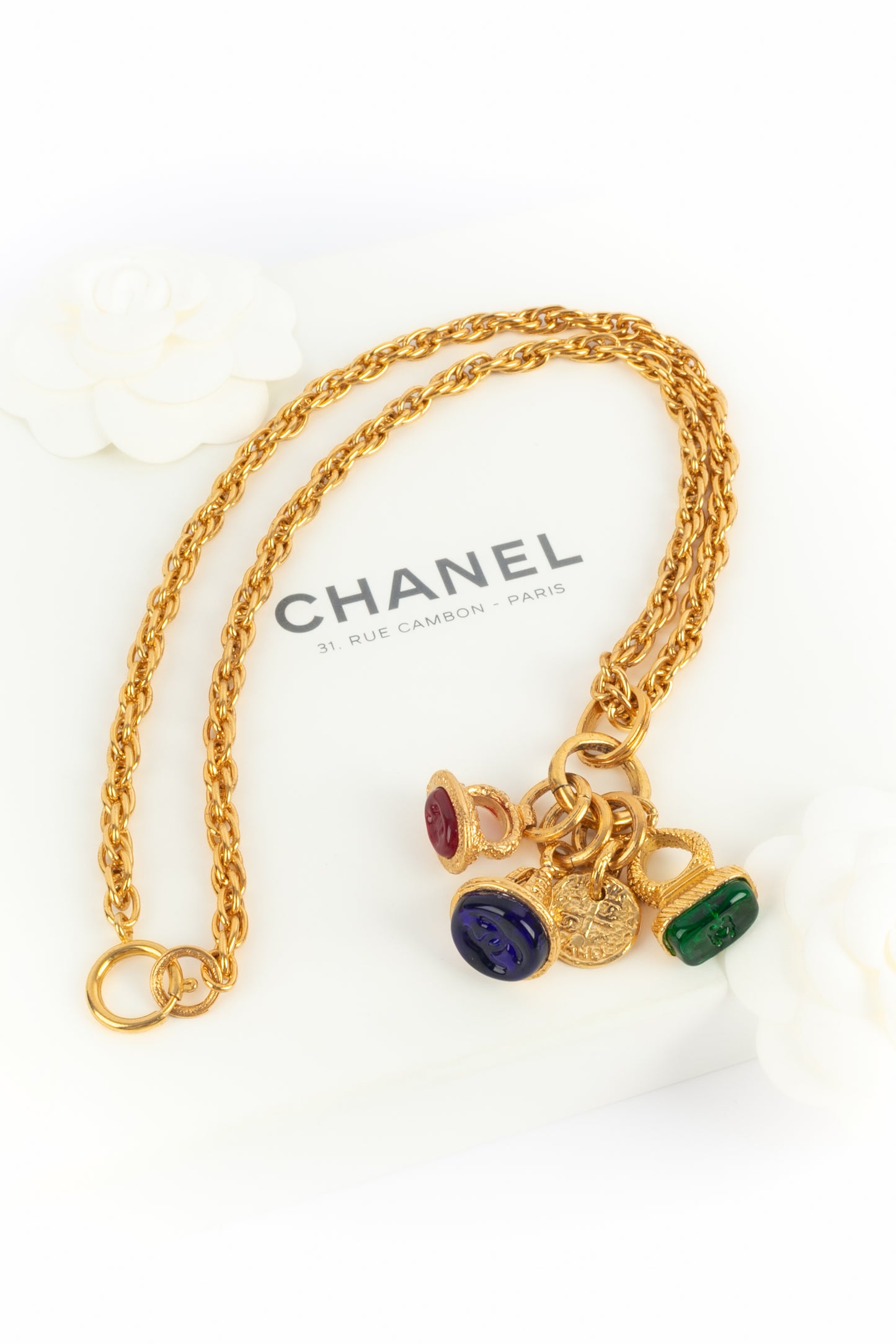 Collier "sceau" Chanel 1993