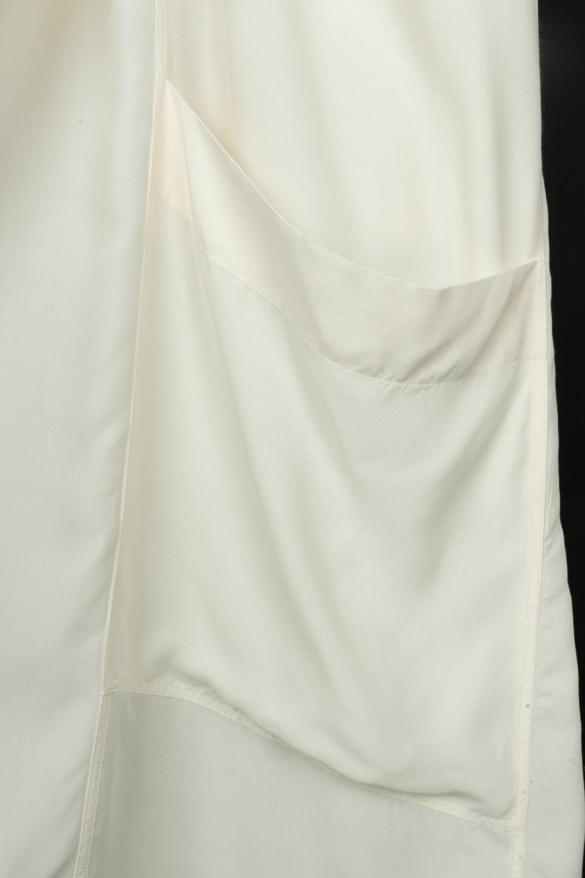 Longue veste blanche Alaïa 1985's