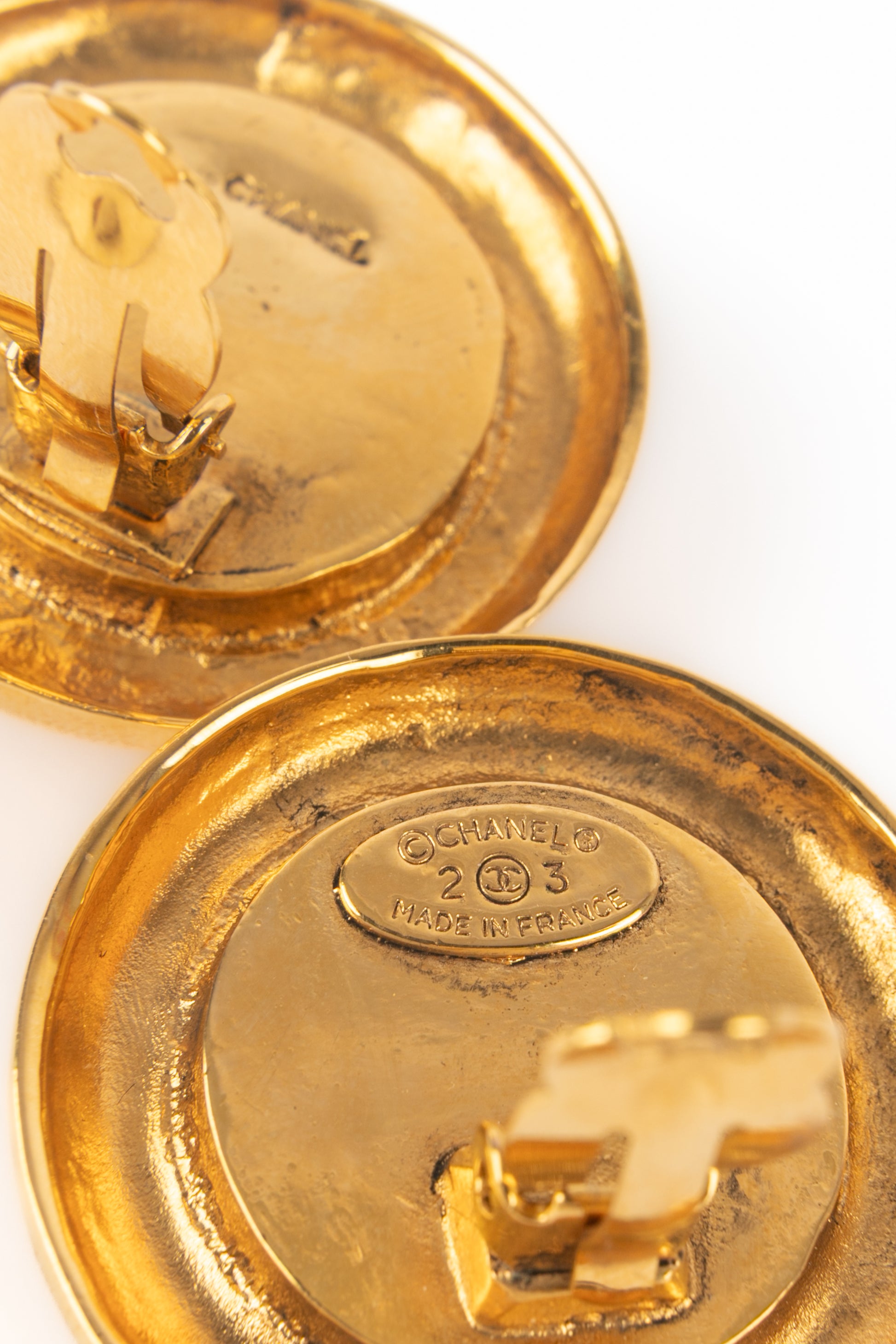 Boucles d'oreilles Chanel 1989's