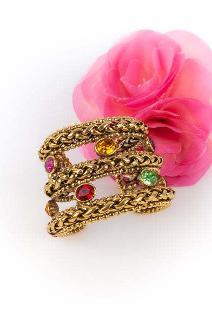 Bracelet manchette Yves Saint Laurent