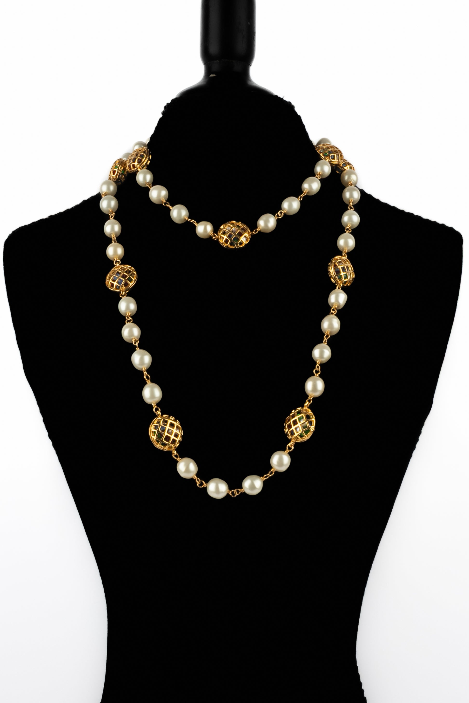 Collier de perles Chanel 1990's