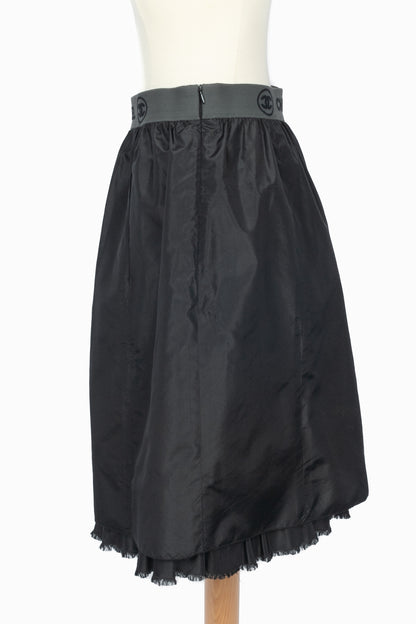 Jupe en soie Chanel Printemps 2006 