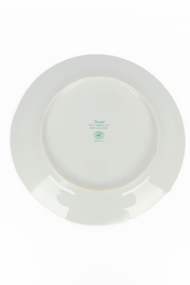  Vaisselles "Le Toucans" Hermès 1986