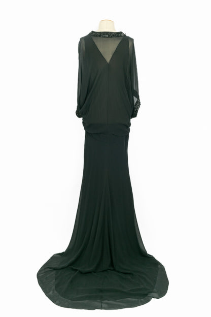 Robe en soie Roberto Cavalli