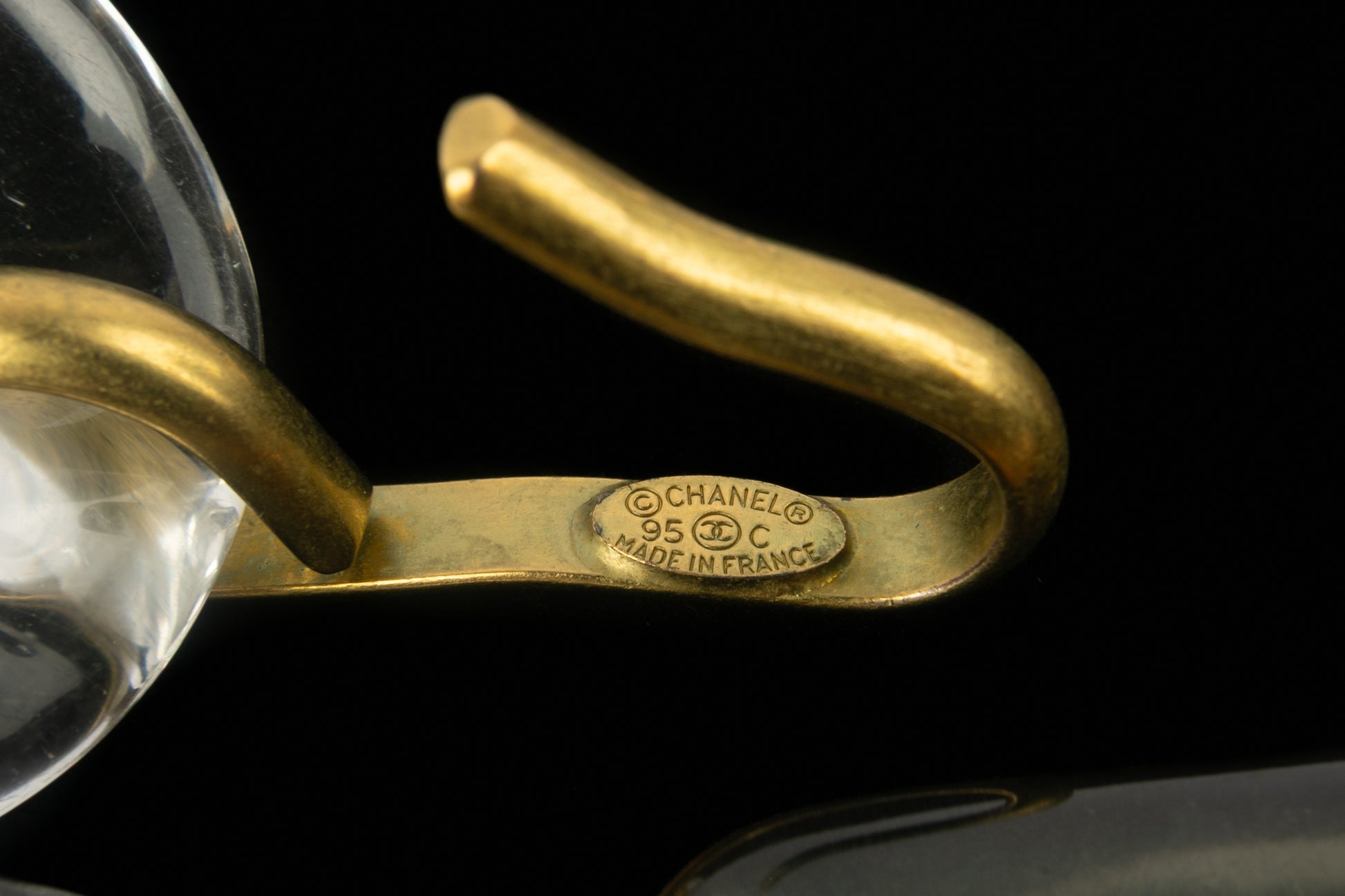 Ceinture en lucite Chanel Croisière 1995