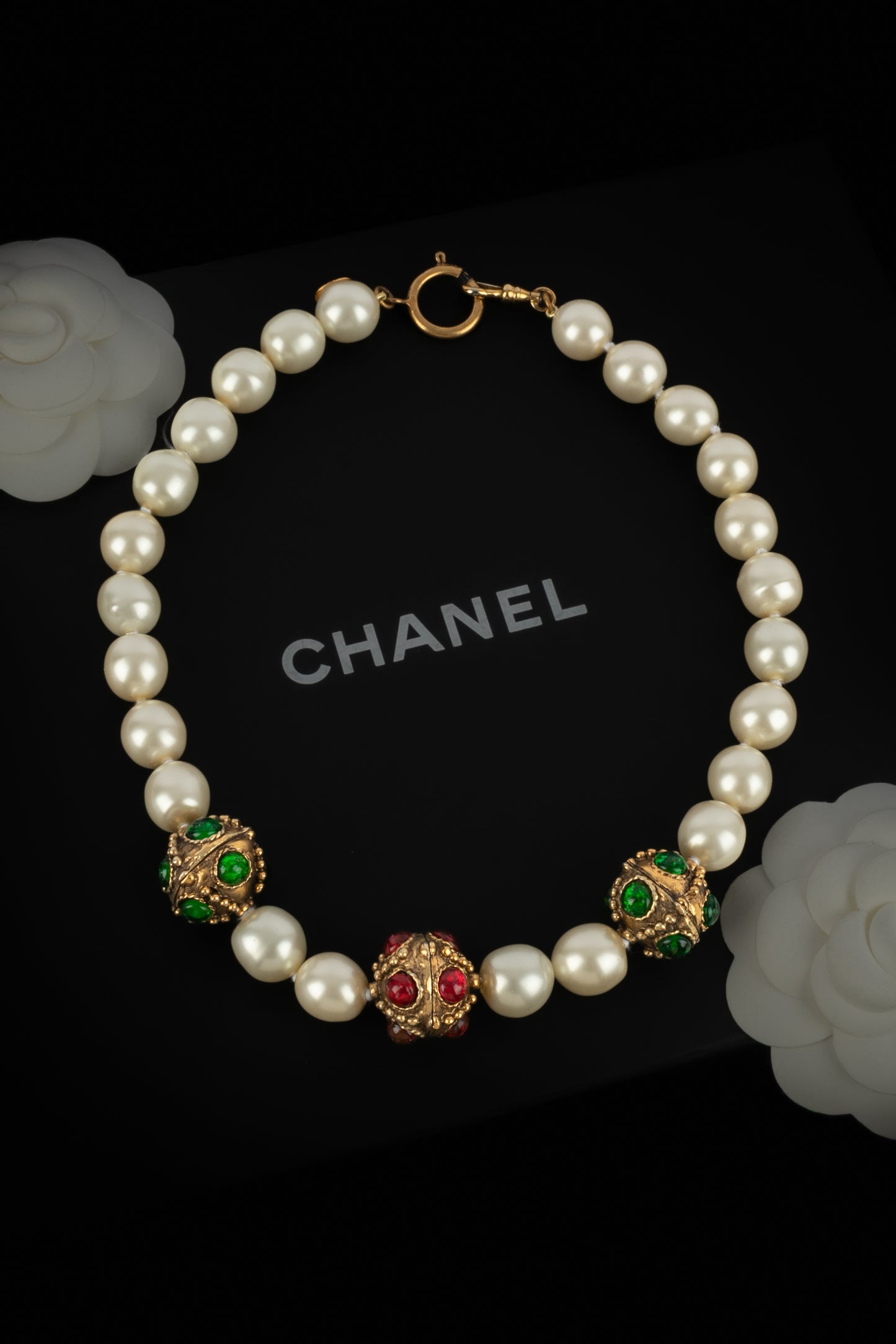 Collier de perles Chanel 1990's