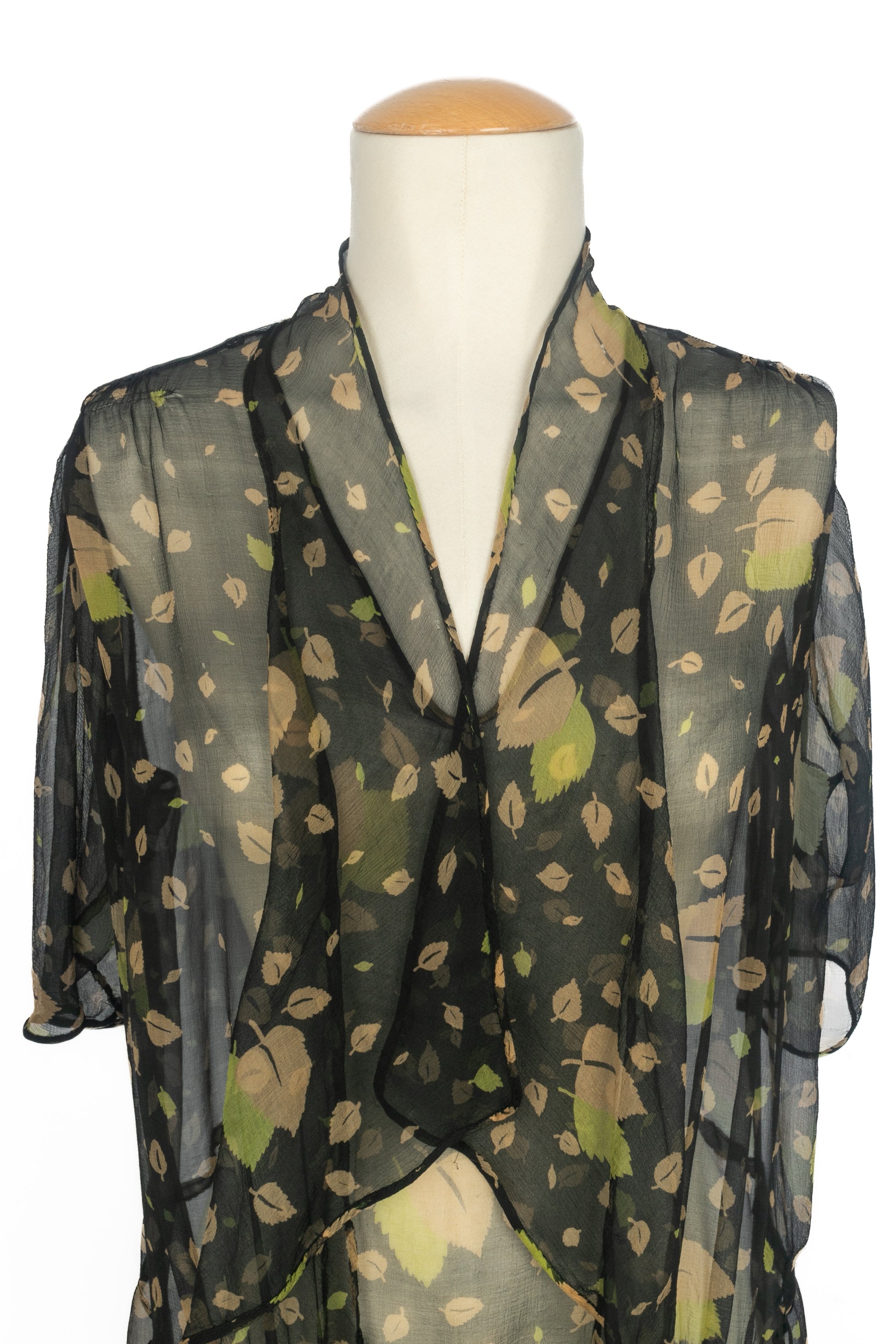 Robe vintage en mousseline