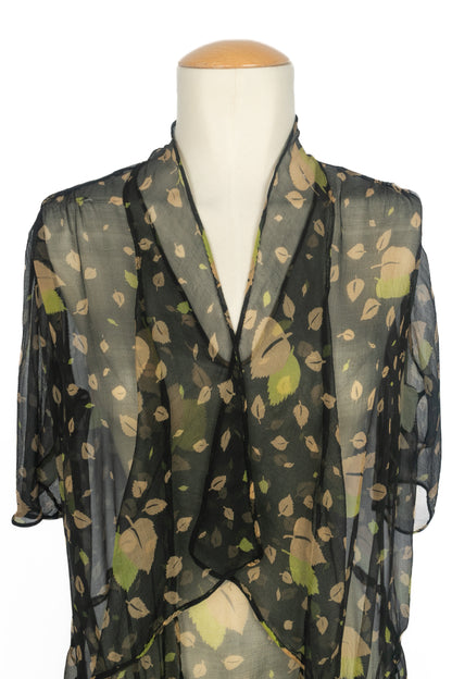 Robe vintage en mousseline