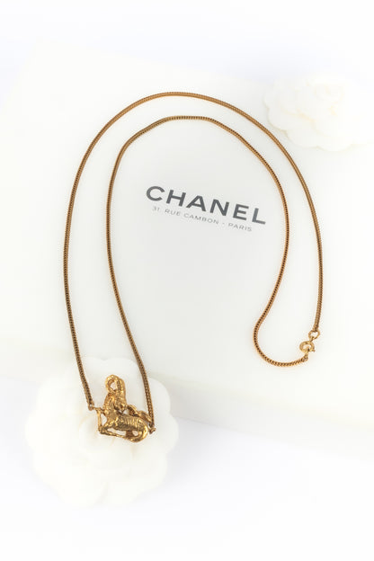 Collier "Capricorne" attribué à Chanel 