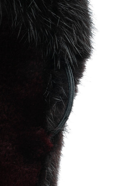 Manteau en fourrure Yves Saint Laurent