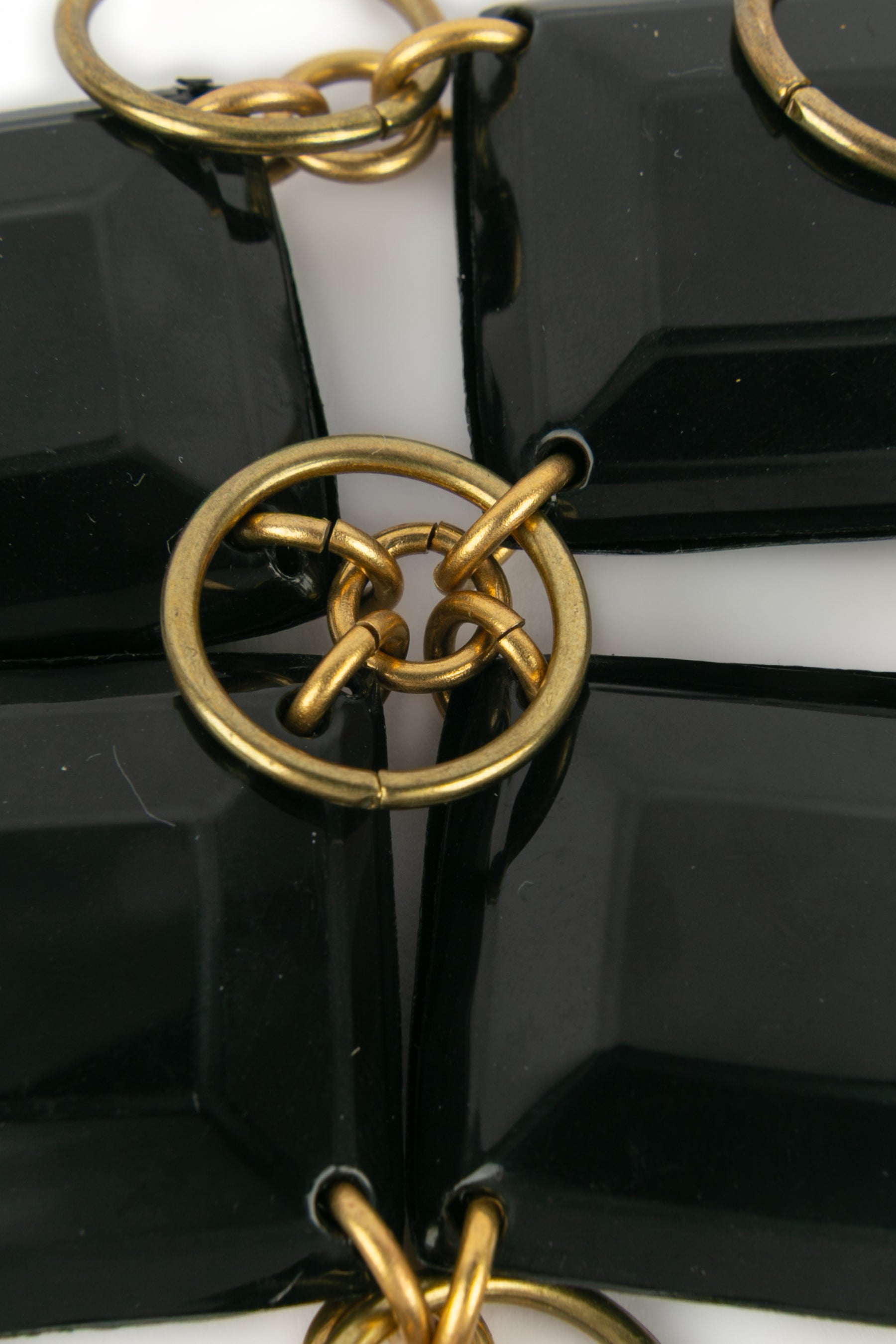 Boucles d'oreilles Paco Rabanne 1990