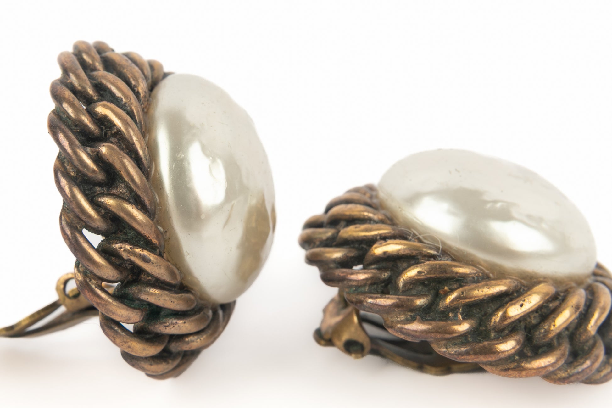 Boucles d'oreilles Chanel Haute Couture