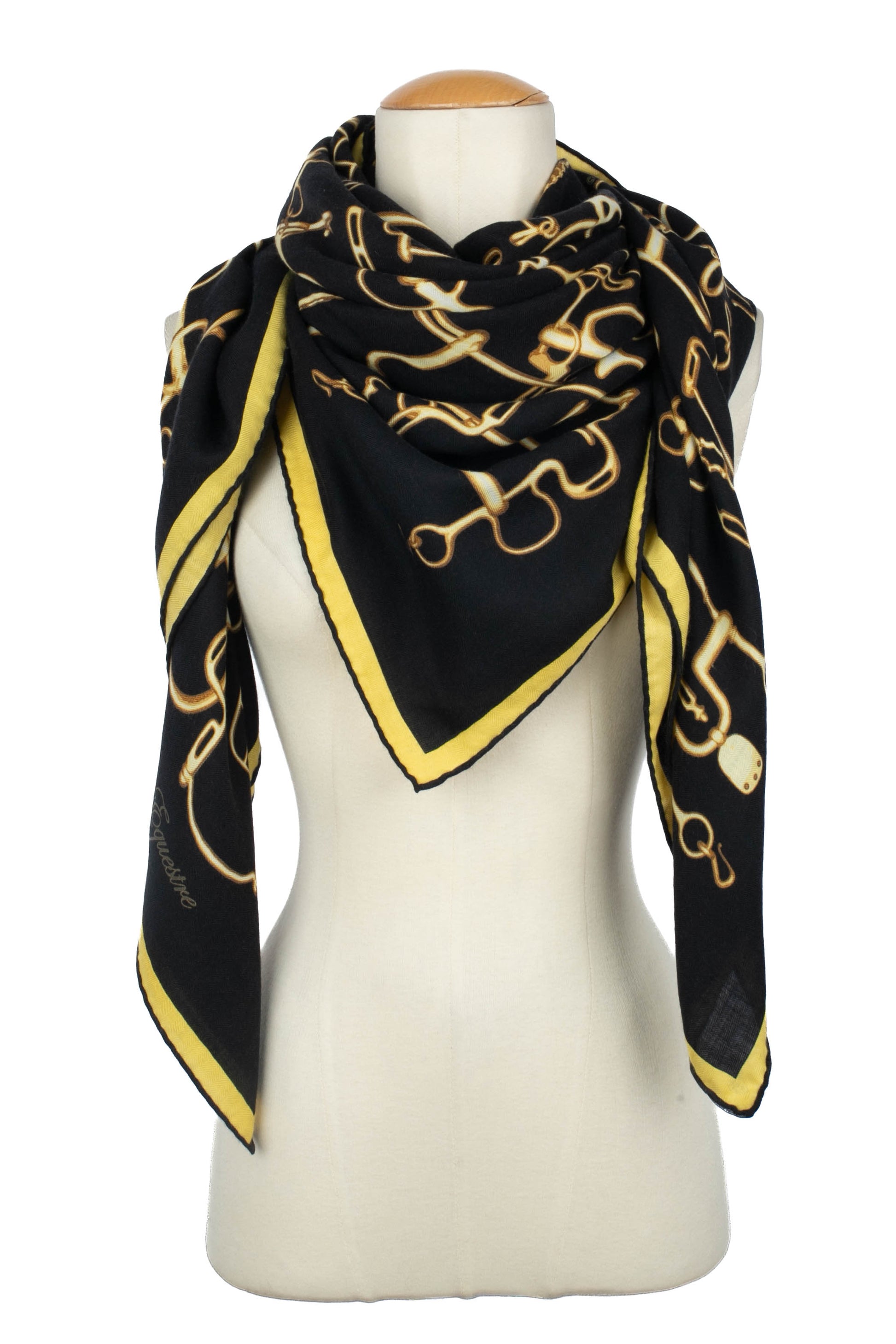 Foulard / carré "Collection Équestre" Hermès