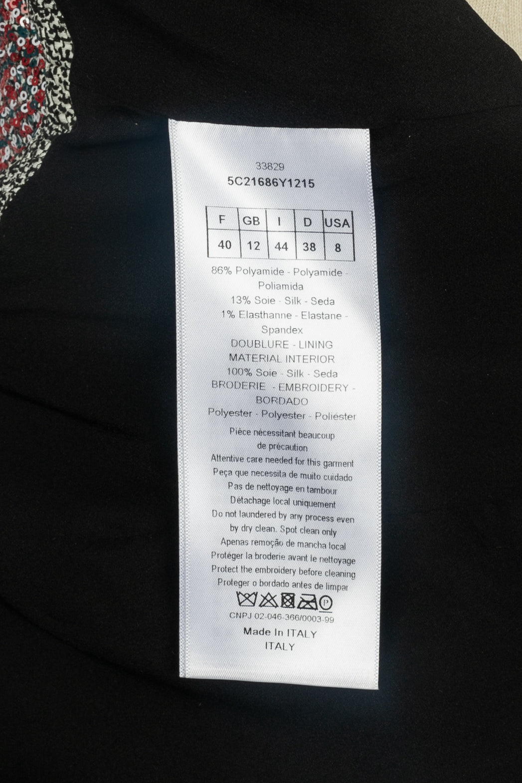 Robe Christian Dior Resort 2015