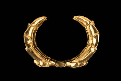 Bracelet manchette "Crabe" Saint Laurent