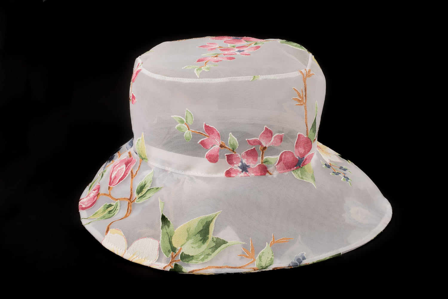 Chapeau fleuri Marie Mercié