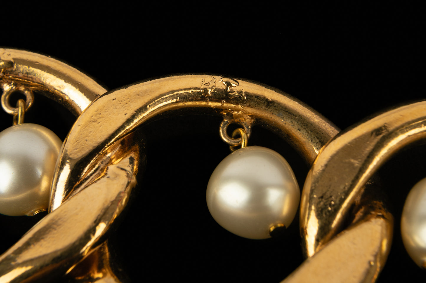 Collier court Chanel 1990's