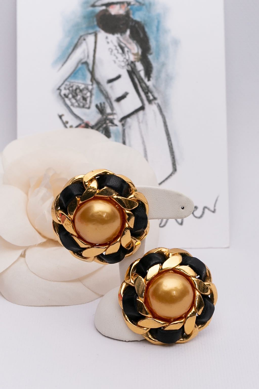 Boucles d'oreilles Chanel 1990s