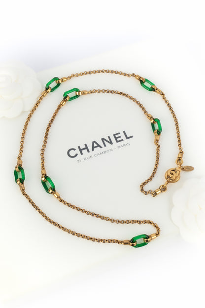 Collier fin Chanel 1980's