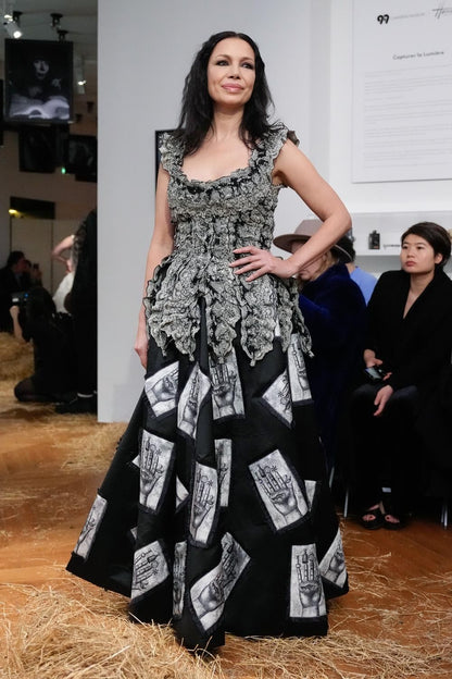 Jupe "Le chant des Guérisseuses" Franck Sorbier Haute Couture Eté 2024