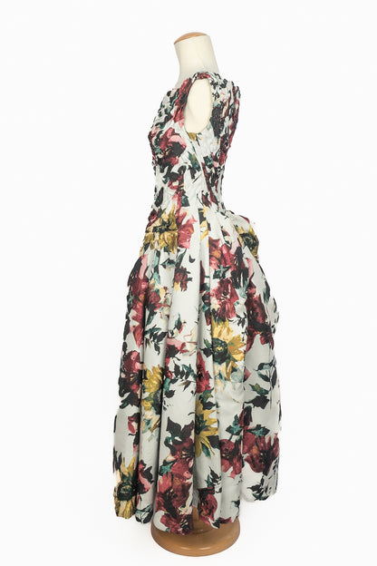 Robe Franck Sorbier Haute Couture Eté 2024 « Le Chant des Guérisseuses »