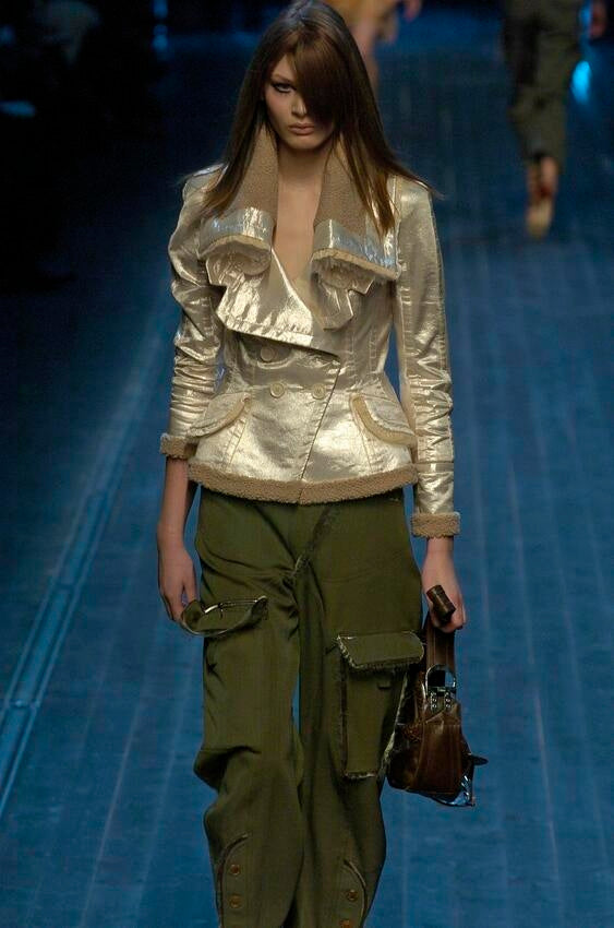 Veste fourrure Christian Dior Hiver 2005