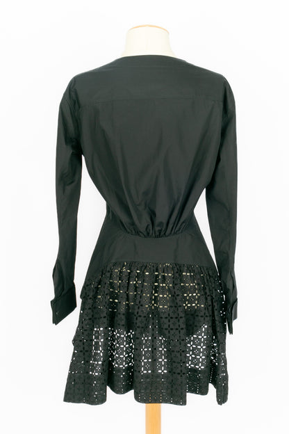 Chemise noire Alaïa