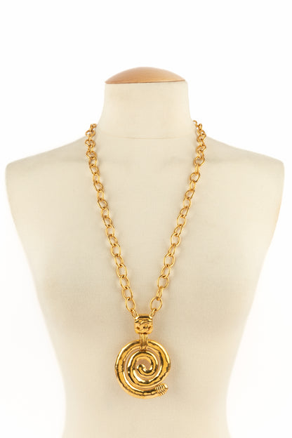 Collier pendentif Chanel 1995