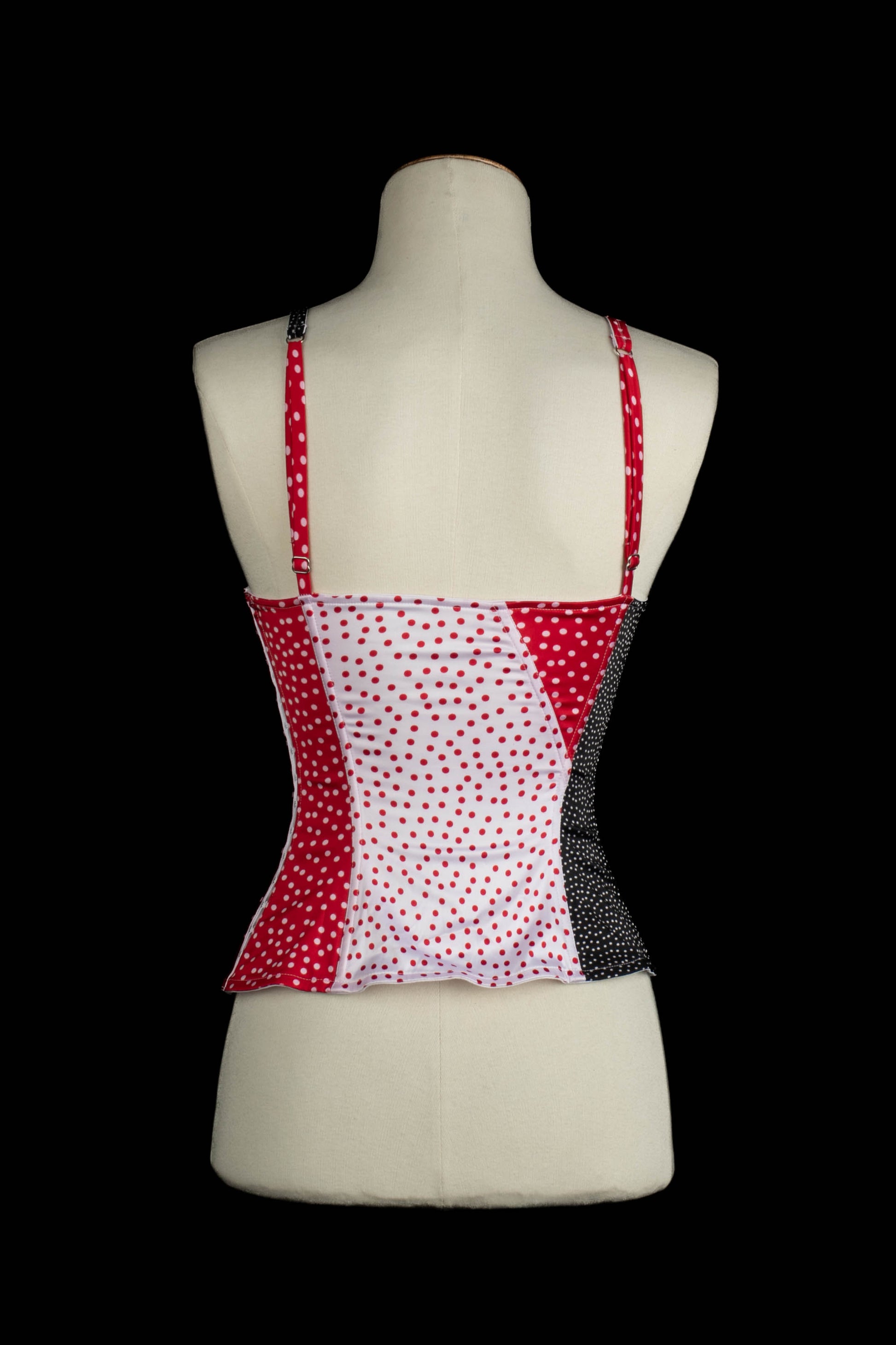 Haut bustier à pois Christian Lacroix