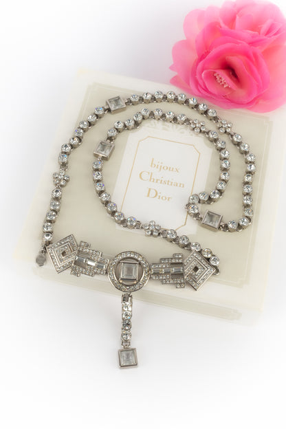 Ceinture argentée Dior 