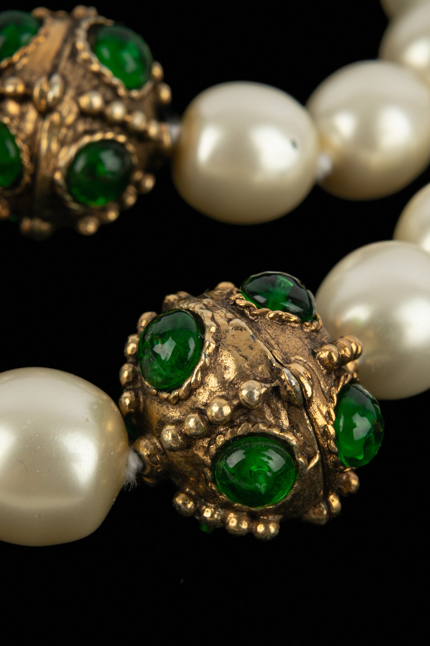 Collier de perles Chanel 1990's