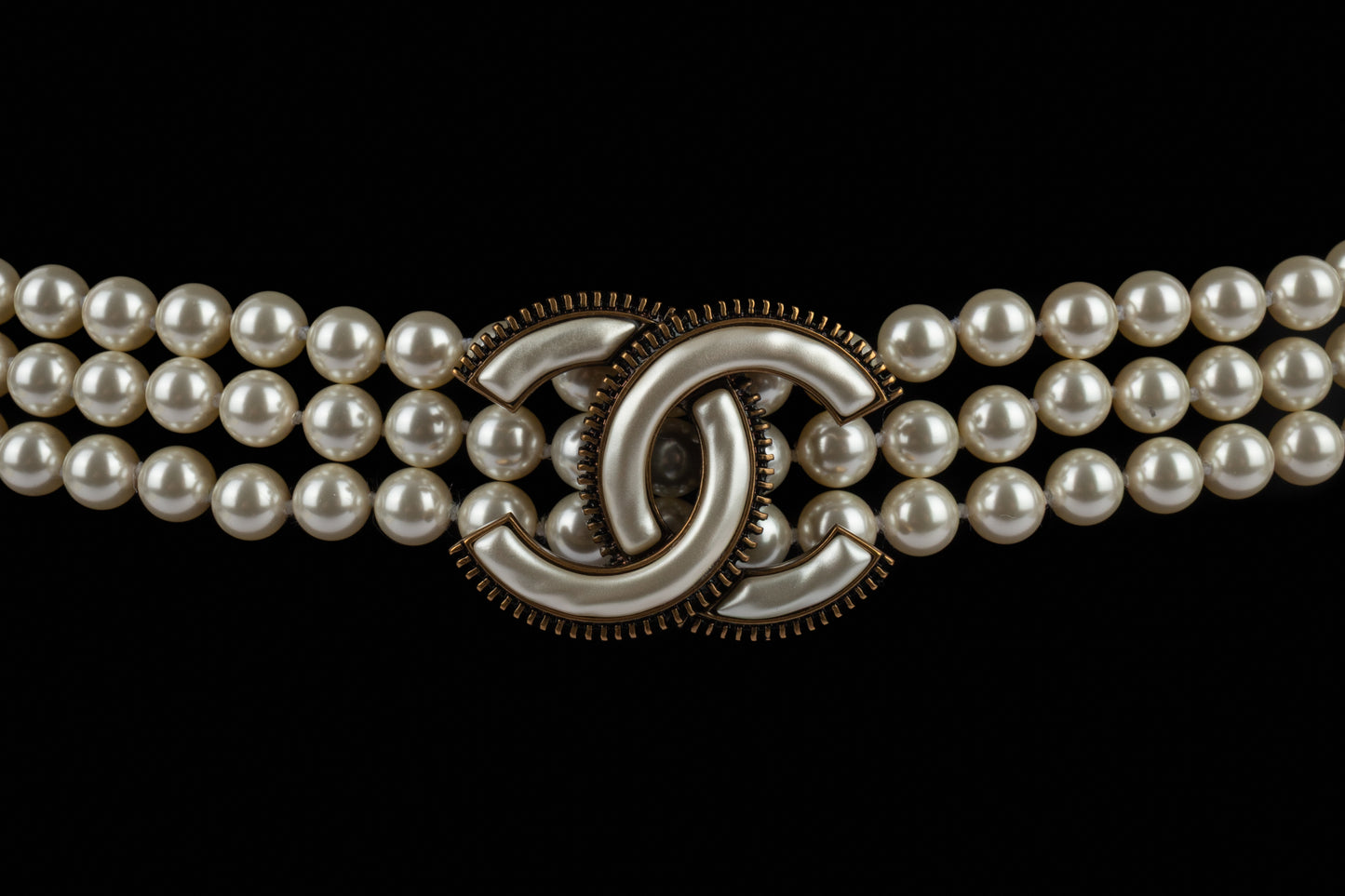 Ceinture de perles Chanel Automne 2024
