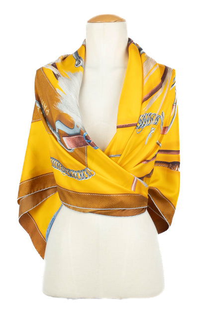 Foulard / Carré "Projets carrés au crayon" Hermès