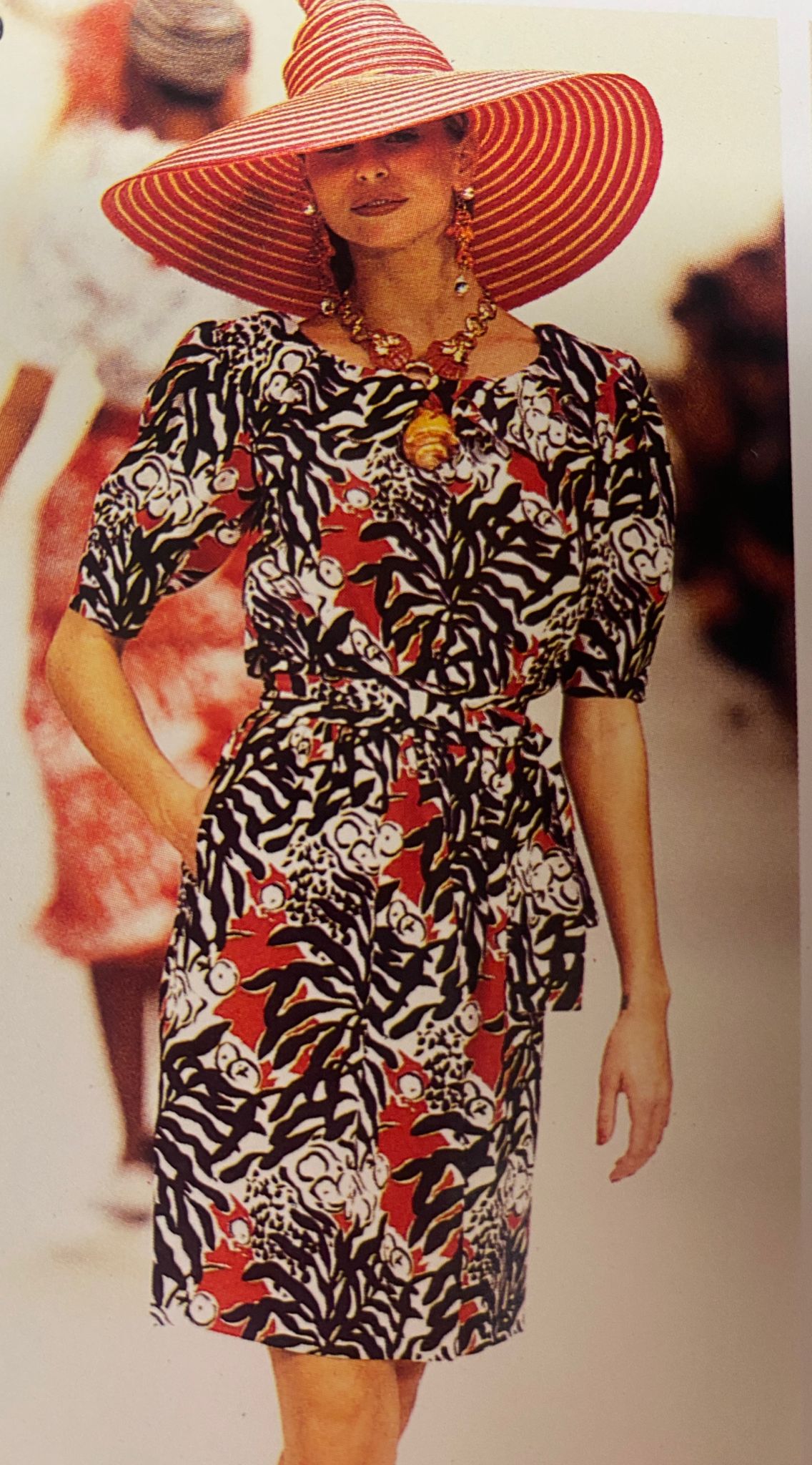 Robe Yves Saint Laurent Printemps 1994