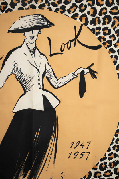 Foulard léopard Christian Dior 