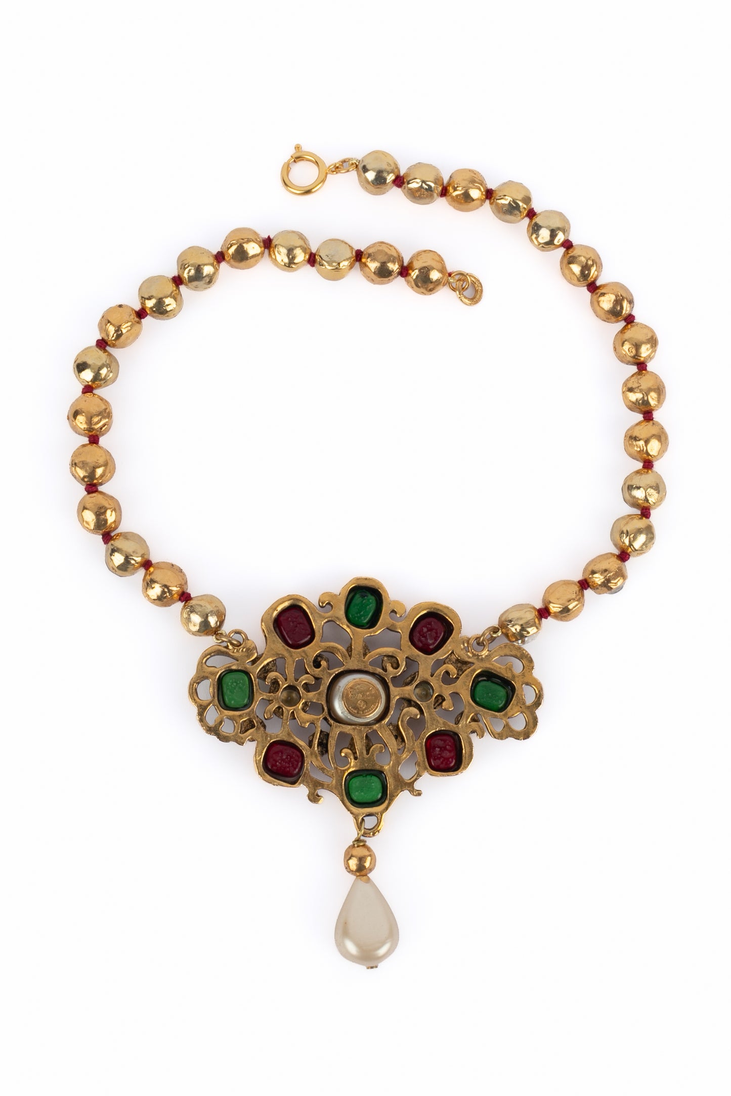 Collier byzantin Chanel 1985's