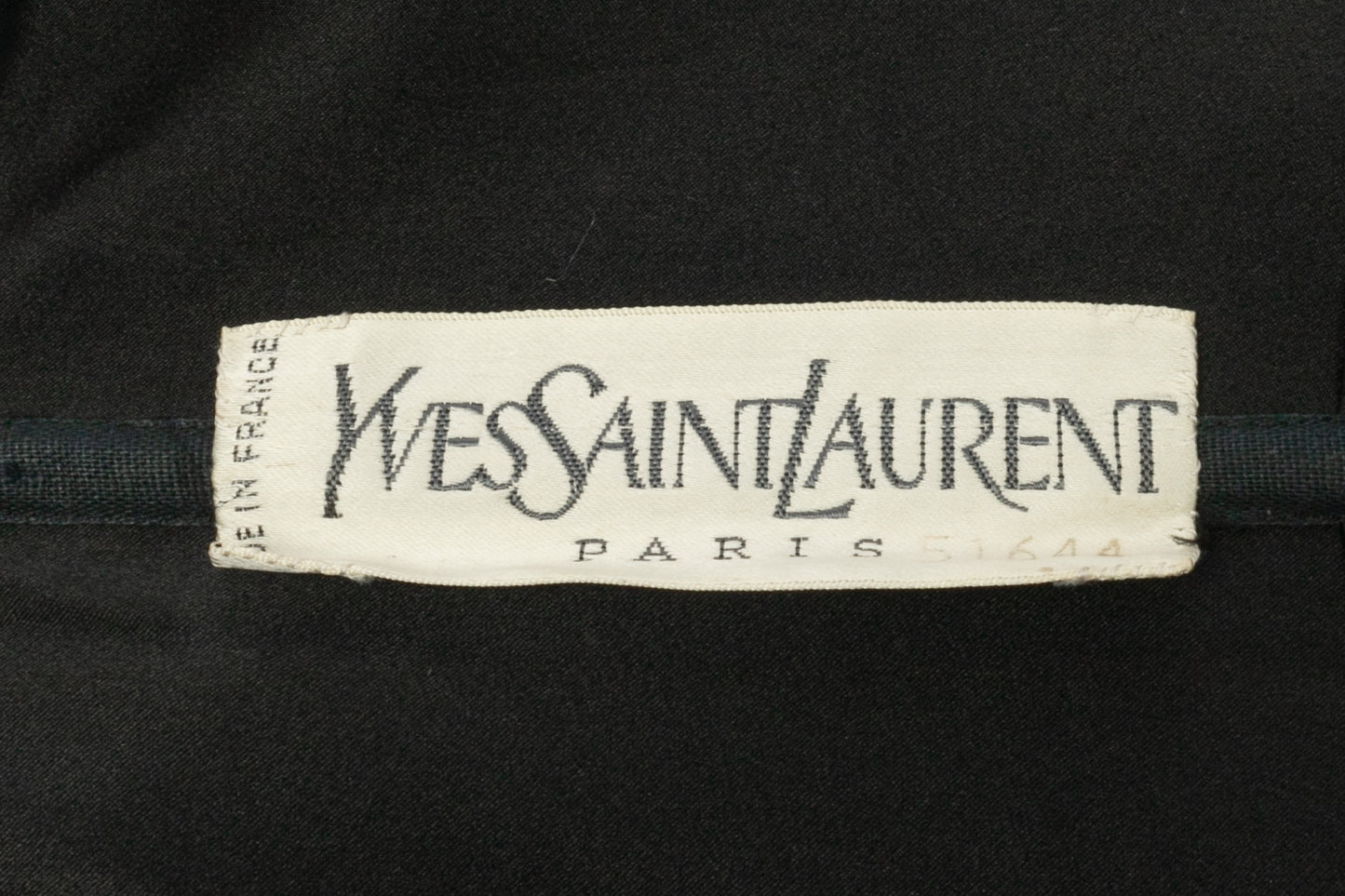 Robe en guipue Yves Saint Laurent Haute Couture 