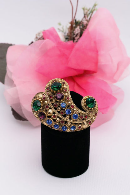 Broche strass Nina Ricci