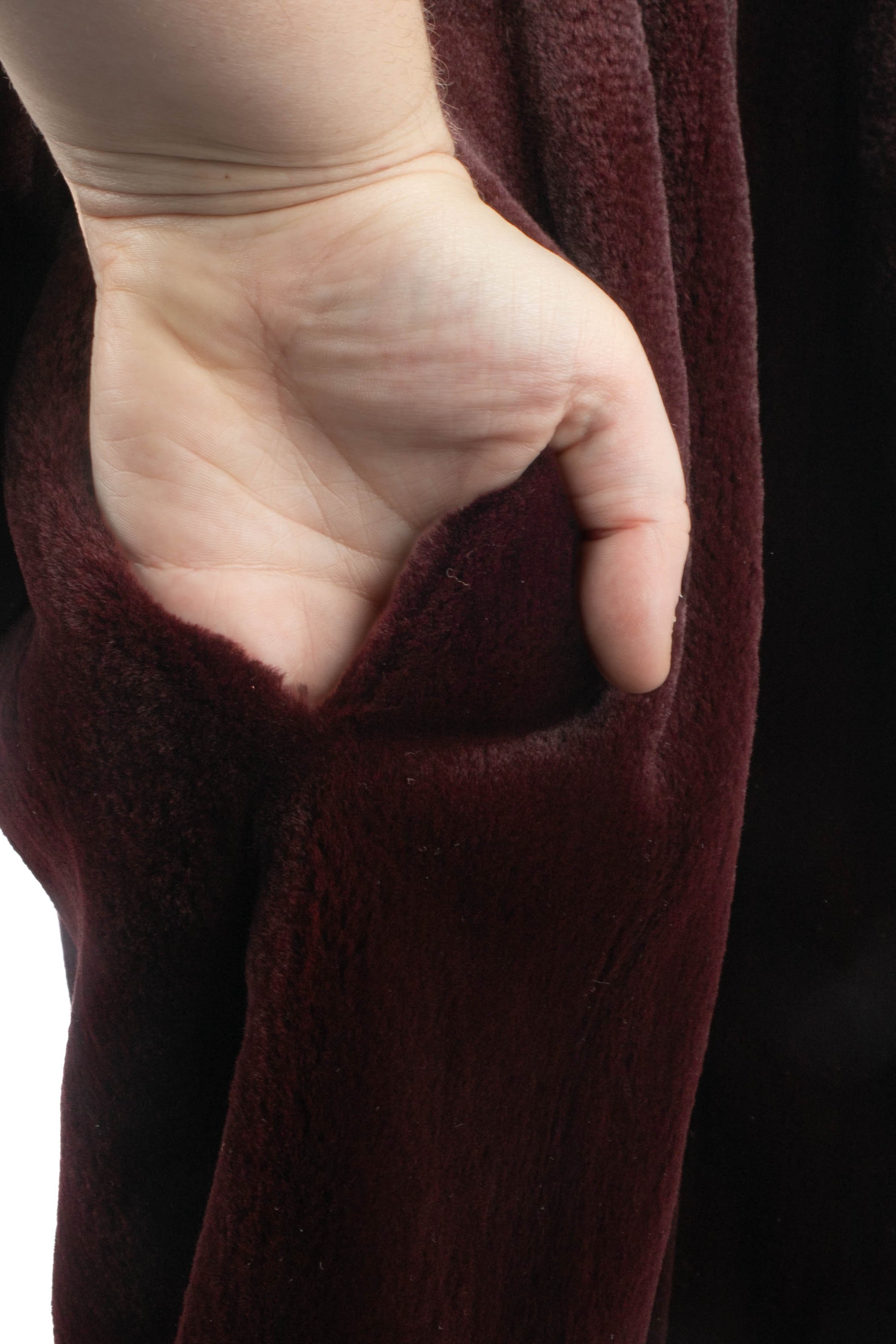 Manteau en fourrure Yves Saint Laurent