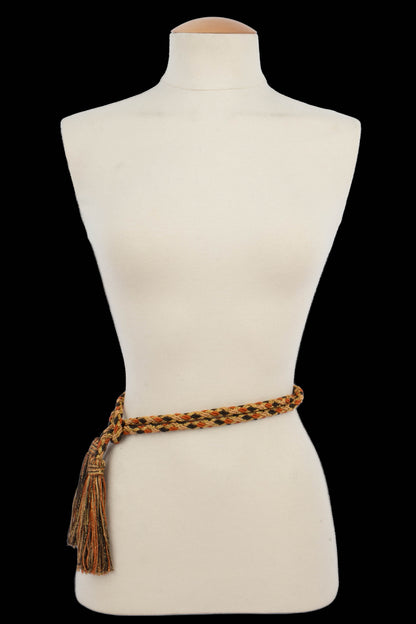 Ceinture en passementerie Yves Saint Laurent (Attribuée à)