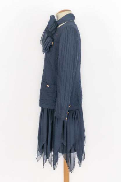 Ensemble en soie Chanel Haute Couture 