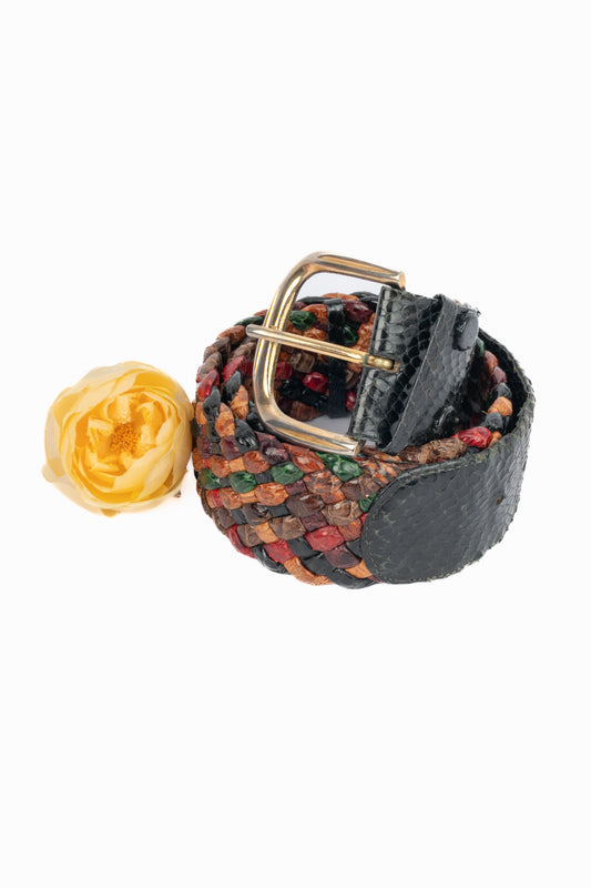 Ceinture en serpent 1970's