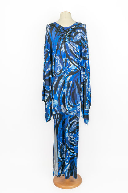 Robe bleue Emilio Pucci