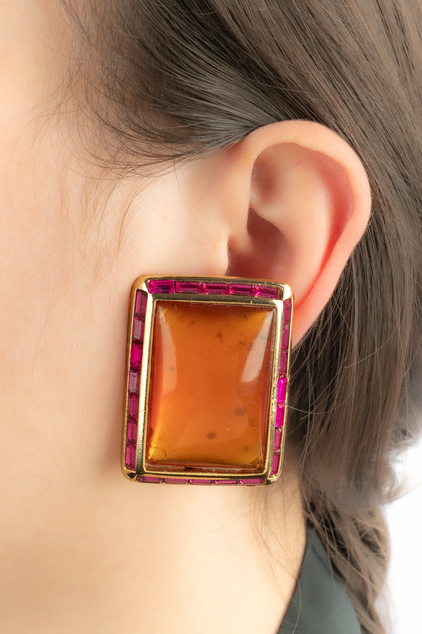 Boucles d'oreilles Yves Saint Laurent