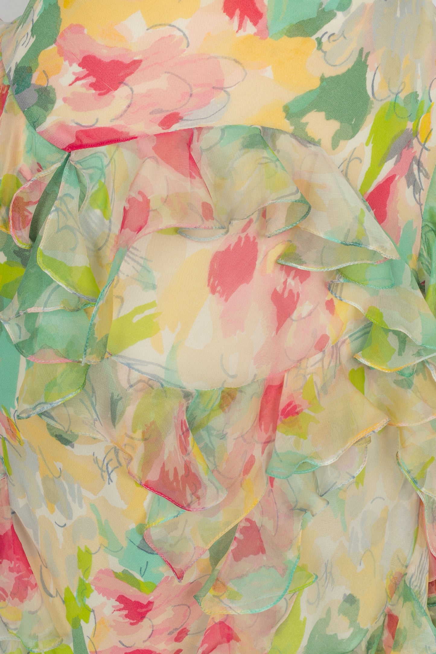 Jupe fleurie John Galliano