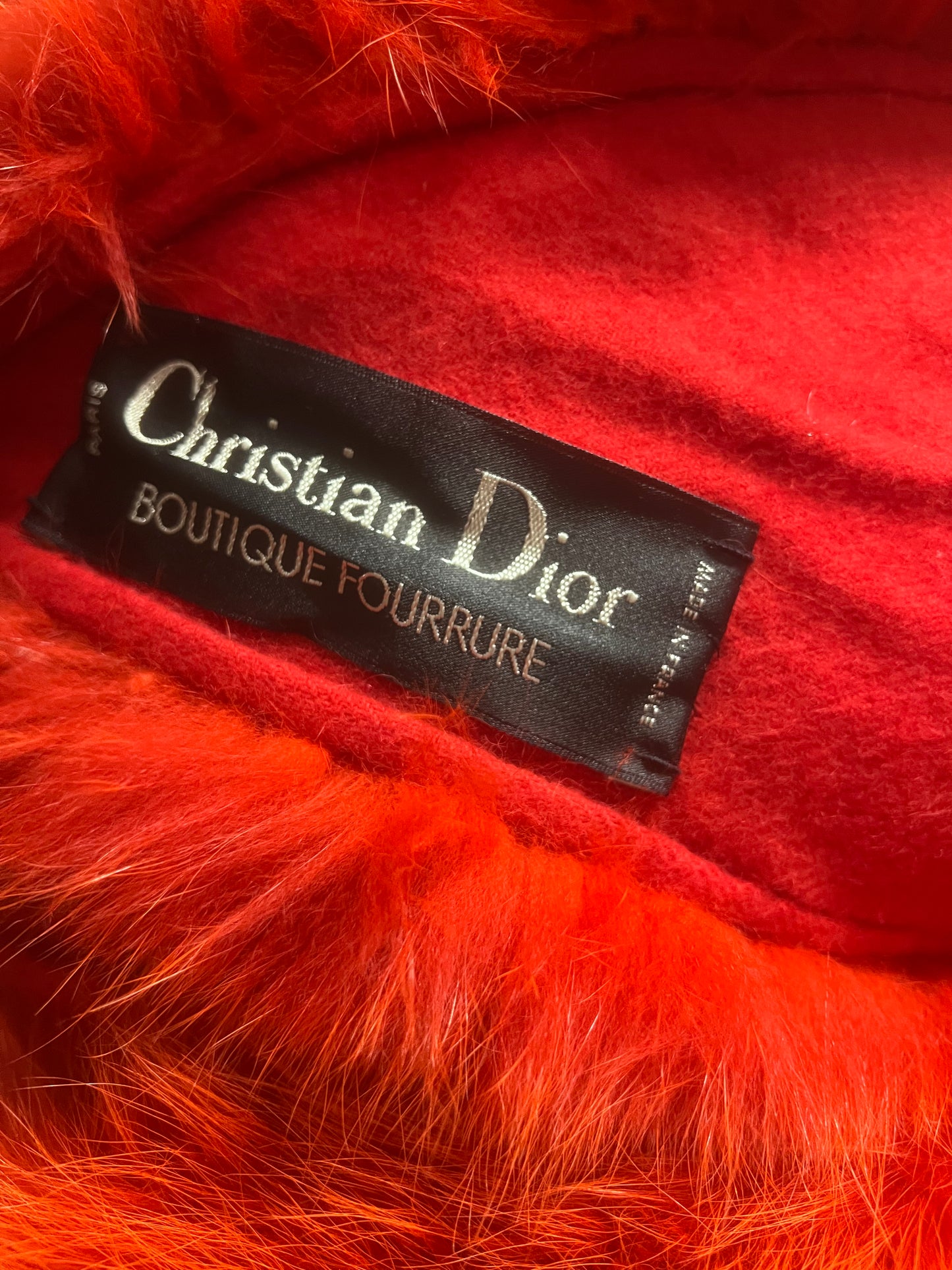 Cape châle Christian Dior