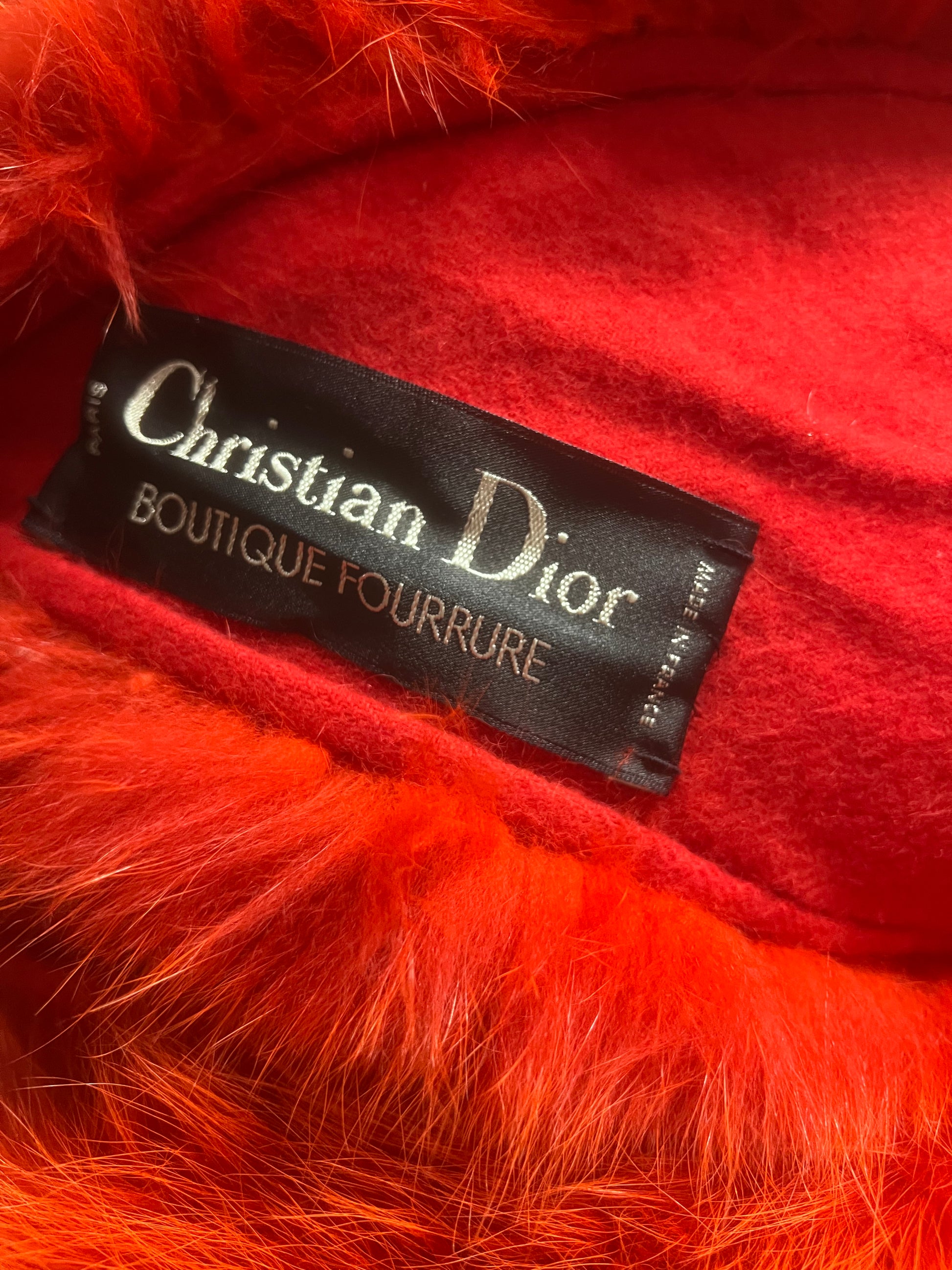 Cape châle Christian Dior