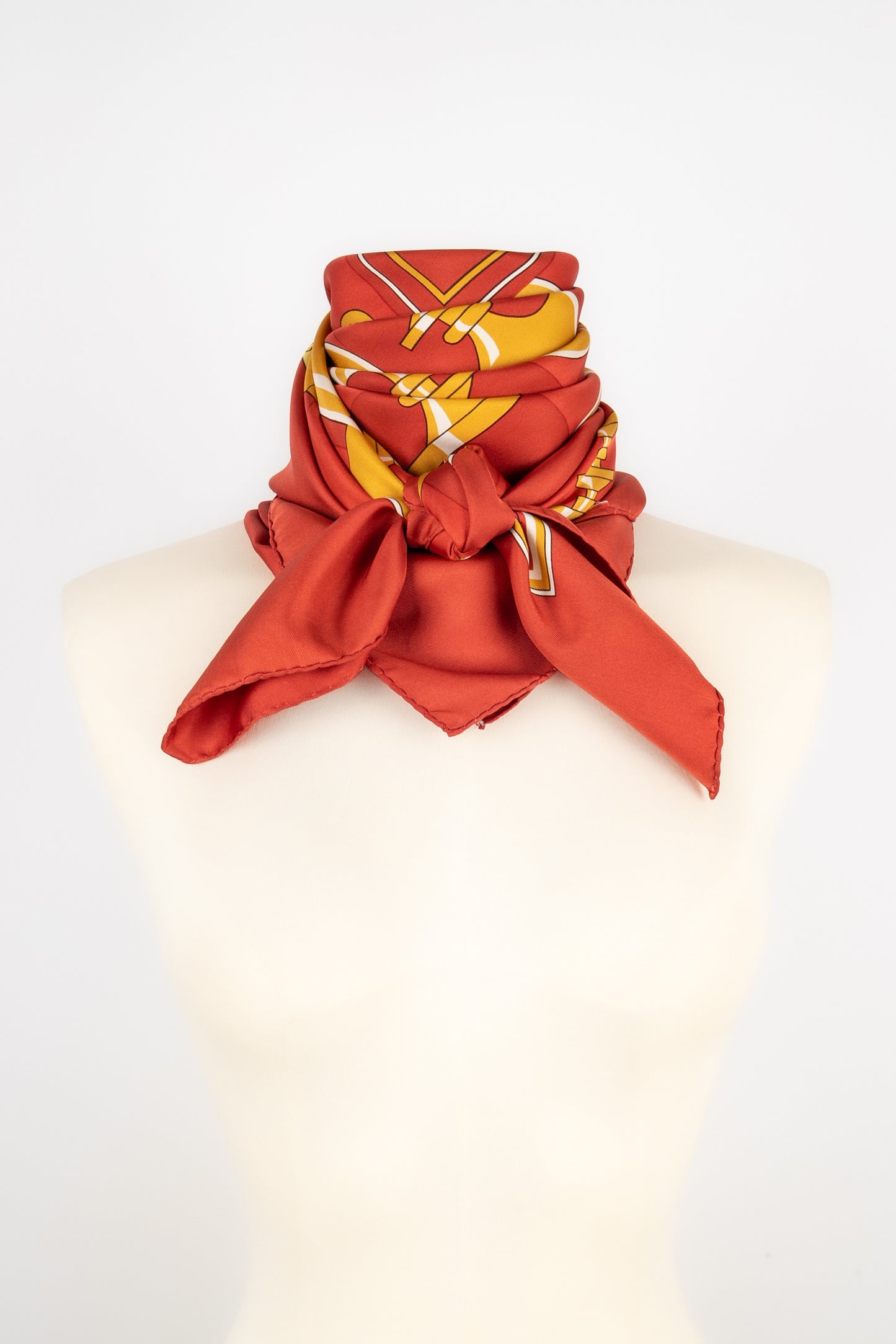 Foulard / Carré "Echiquier" Hermès