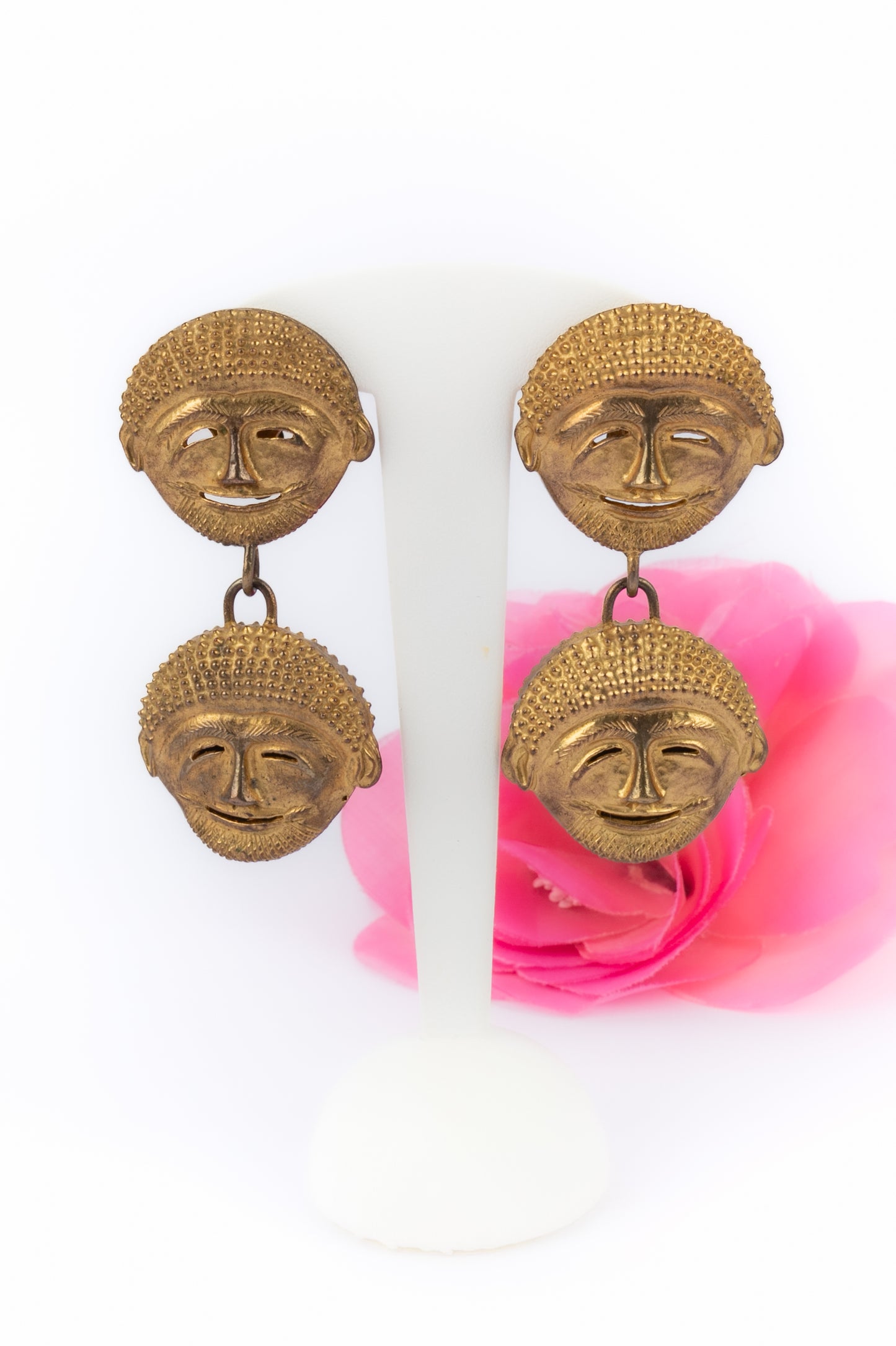 Boucles d'oreilles masques Isabel Canovas